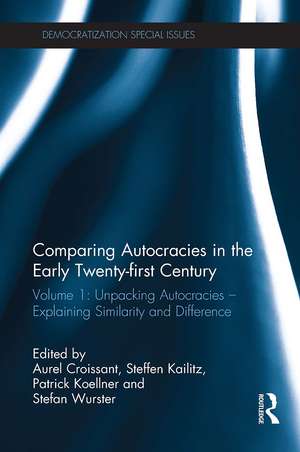 Comparing autocracies in the early Twenty-first Century: Volume 1: Unpacking Autocracies - Explaining Similarity and Difference de Aurel Croissant