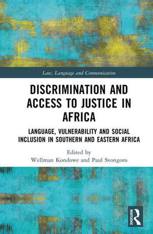 Discrimination and Access to Justice in Africa de Paul Svongoro