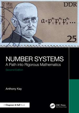 Number Systems: A Path into Rigorous Mathematics de Anthony Kay