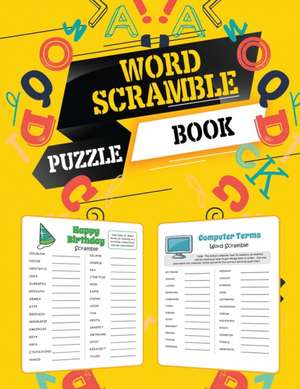 Word Scramble Puzzle Book de Isabella Hart