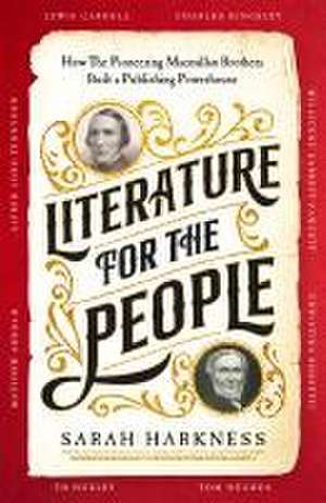 Literature for the People de Sarah Harkness