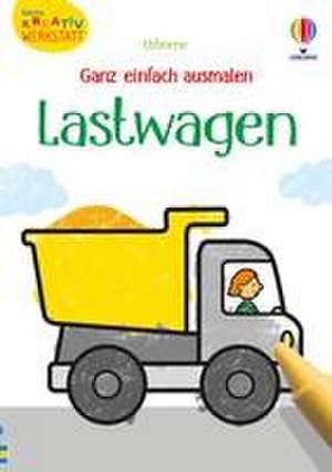 Kleine Kreativ-Werkstatt - Ganz einfach ausmalen: Lastwagen de Kate Nolan