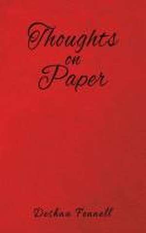 Fennell, D: Thoughts on Paper