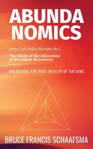 Abundanomics - Unlocking the Real Wealth of Nations de Bruce Francis Schaafsma