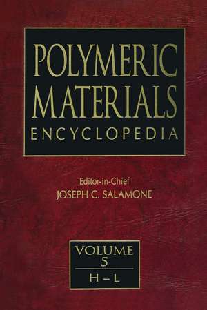 Polymeric Materials Encyclopedia, Twelve Volume Set de Joseph C. Salamone