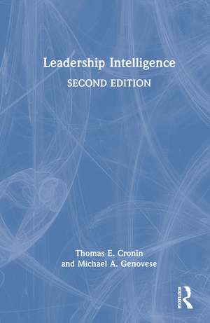 Leadership Intelligence de Thomas E. Cronin