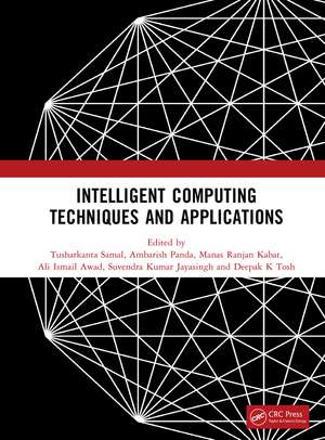 Intelligent Computing Techniques and Applications de Tusharkanta Samal