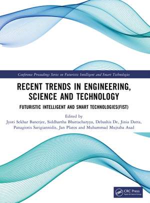 Recent Trends in Engineering, Science and Technology de Jyoti Sekhar Banerjee