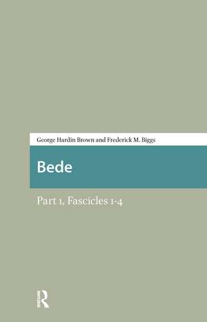 Bede: Part 1, Fascicles 1-4 de George Brown