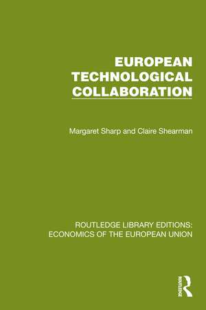 European Technological Collaboration de Margaret Sharp