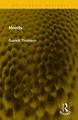 Needs de Garrett Thomson