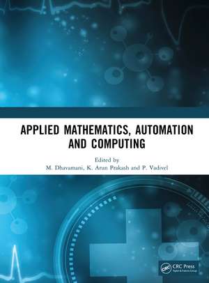 Applied Mathematics, Automation and Computing de M. Dhavamani