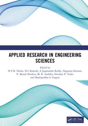 Applied Research in Engineering Sciences de N.V.R. Naidu