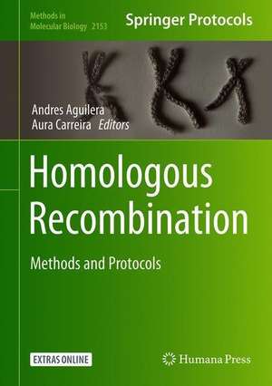 Homologous Recombination: Methods and Protocols de Andrés Aguilera