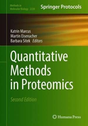 Quantitative Methods in Proteomics de Katrin Marcus