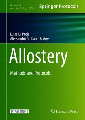 Allostery: Methods and Protocols de Luisa Di Paola