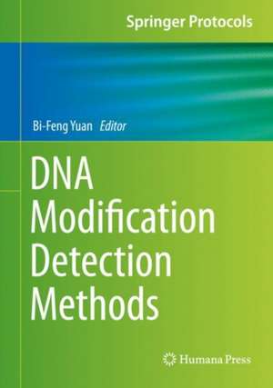 DNA Modification Detection Methods de Bi-Feng Yuan