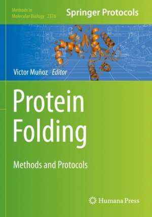 Protein Folding: Methods and Protocols de Victor Muñoz