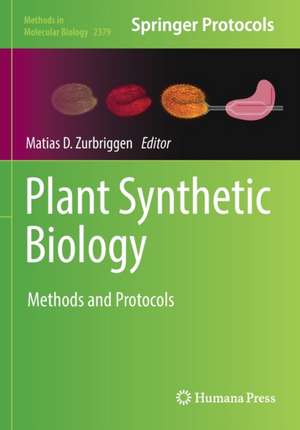 Plant Synthetic Biology: Methods and Protocols de Matias D. Zurbriggen