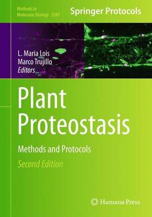Plant Proteostasis: Methods and Protocols de L. Maria Lois