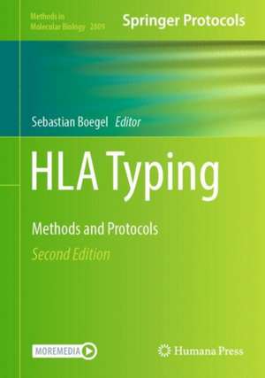 HLA Typing: Methods and Protocols de Sebastian Boegel