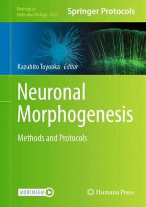 Neuronal Morphogenesis: Methods and Protocols de Kazuhito Toyooka