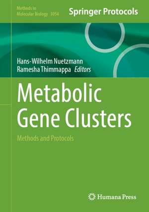 Metabolic Gene Clusters de Hans-Wilhelm Nützmann