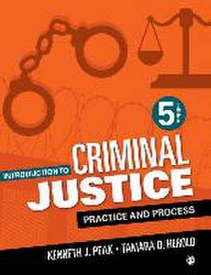 Introduction to Criminal Justice de Kenneth J J Peak