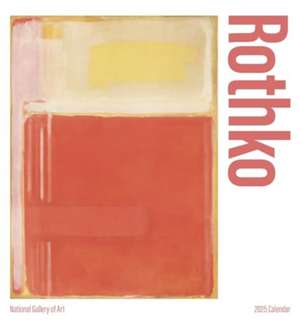 Rothko 2025 Wall Calendar de Mark Rothko