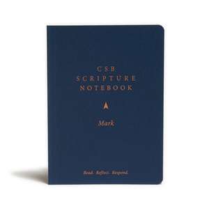 CSB Scripture Notebook, Mark de Csb Bibles By Holman