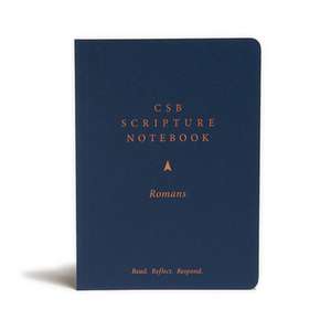 CSB Scripture Notebook, Romans de Csb Bibles By Holman