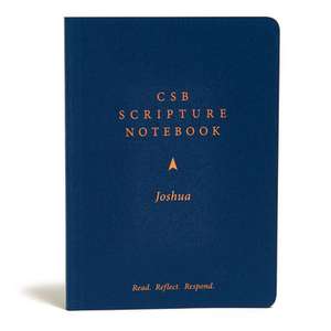 CSB Scripture Notebook, Joshua de Csb Bibles By Holman