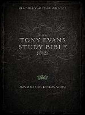 NASB Tony Evans Study Bible, Jacketed Hardcover de Tony Evans