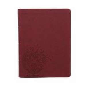 CSB Experiencing God Bible, Burgundy Leathertouch de Csb Bibles By Holman