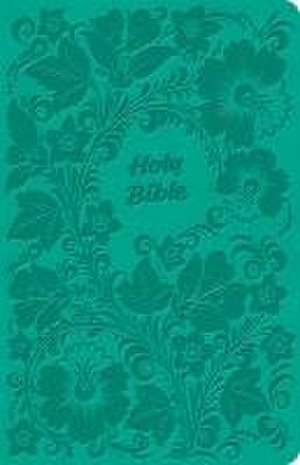 CSB Thinline Bible, Value Edition, Teal Leathertouch de Csb Bibles By Holman