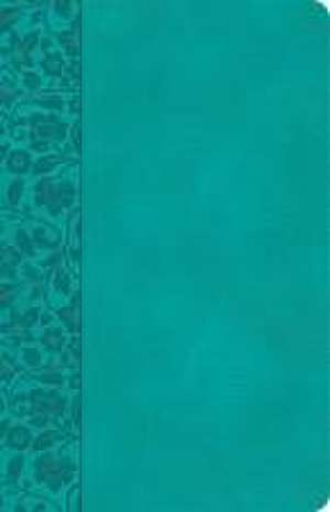 CSB Large Print Personal Size Reference Bible, Teal Leathertouch, Indexed de Csb Bibles By Holman