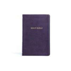 KJV Thinline Bible, Purple Leathertouch de Holman Bible Publishers