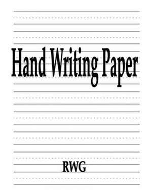 Hand Writing Paper de Rwg