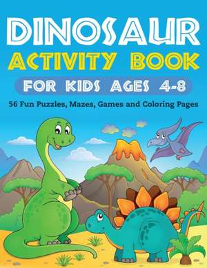 Dinosaur Activity Book for Kids Ages 4-8 de Miracle Activity Books