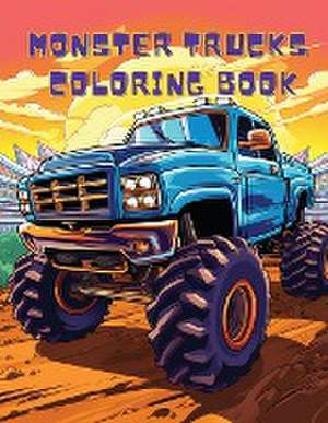 Monster Trucks Coloring Book