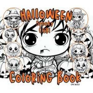 Halloween Spooky Chibi Coloring Book de Om Wolf