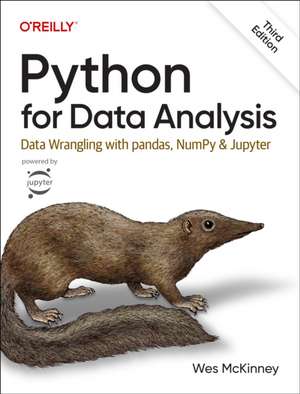 Python for Data Analysis 3e de Wes Mckinney