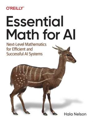 Essential Math for AI: Next-Level Mathematics for Efficient and Successful AI Systems de Hala Nelson