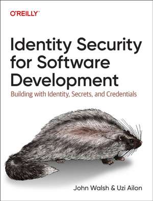 Identity Security for Software Development de John Walsh