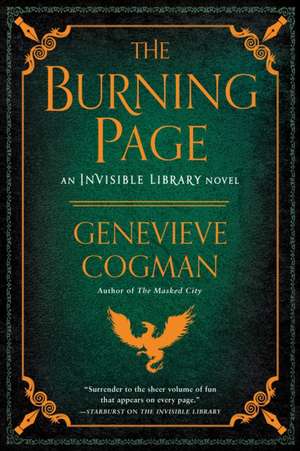 The Burning Page de Genevieve Cogman