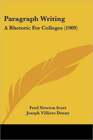 Paragraph Writing de Fred Newton Scott