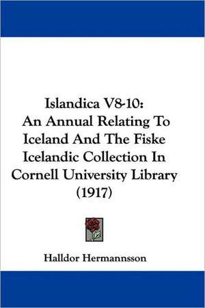 Islandica V8-10 de Halldor Hermannsson