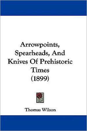 Arrowpoints, Spearheads, And Knives Of Prehistoric Times (1899) de Thomas Wilson