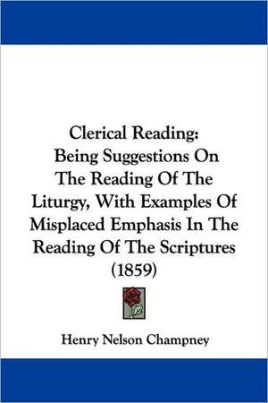 Clerical Reading de Henry Nelson Champney
