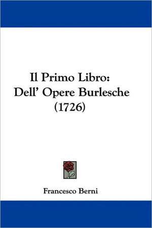 Il Primo Libro de Francesco Berni